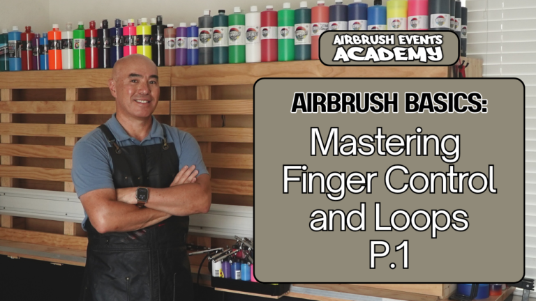 Airbrush Basics - Mastering Finger Control and Loops
