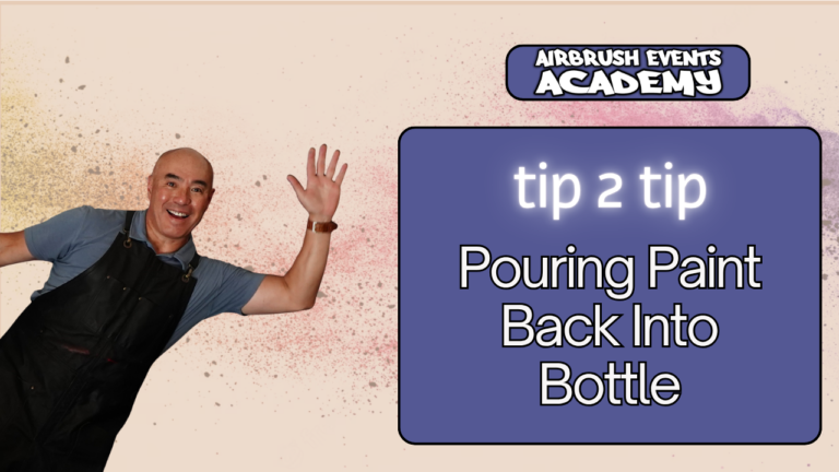 Tip 2 Tip -Pouring Paint Back Into Bottle